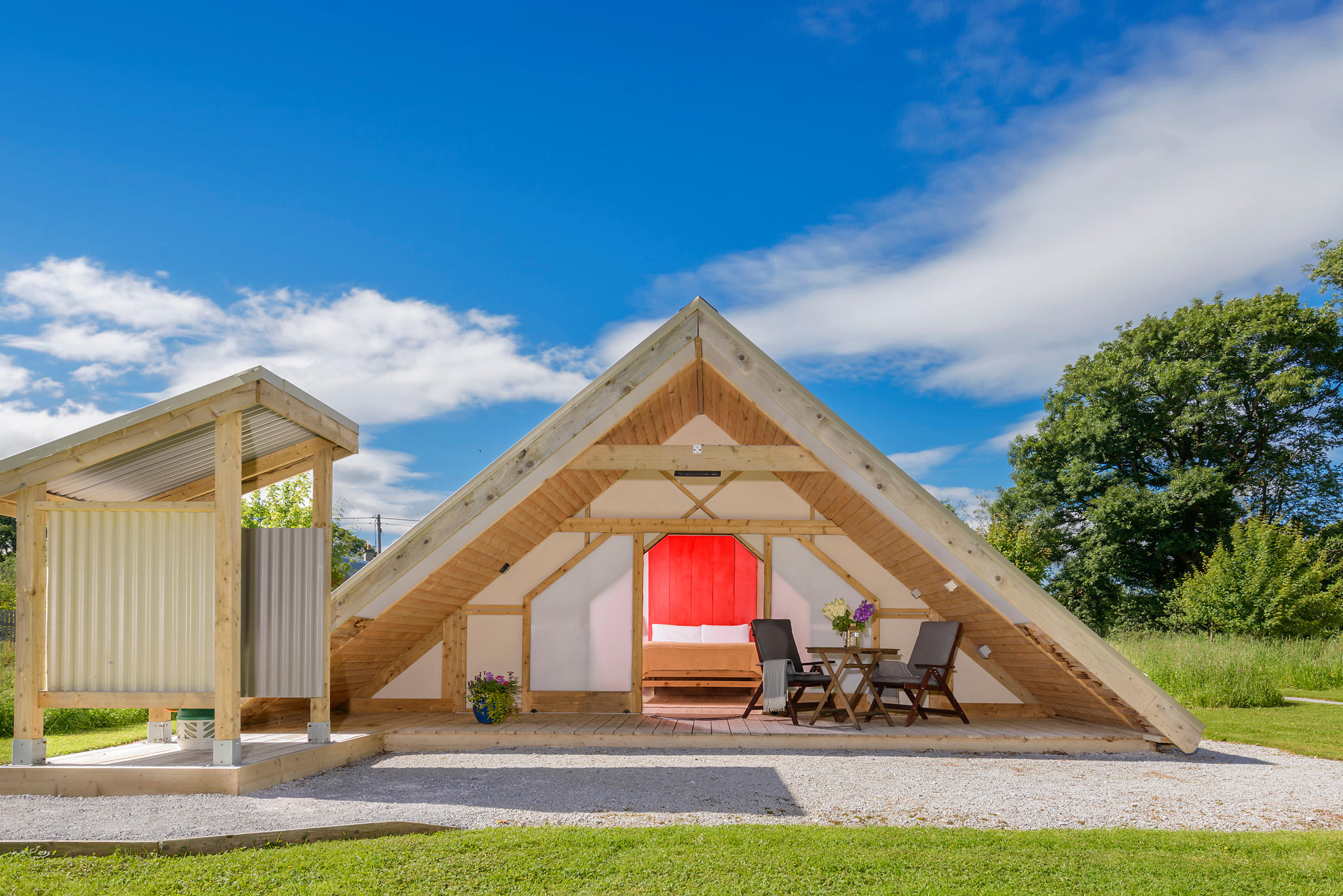 Our Luxury Lodges (and all our rooms) were completely designed by us and built by fantastic local tr Killarney Glamping At The Grove Kerry 087 975 0110
