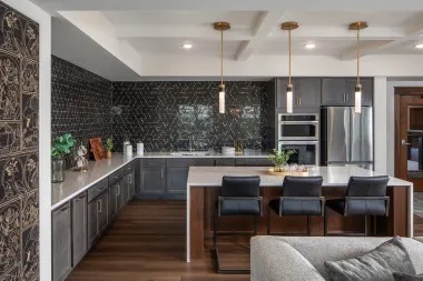 Lounge with Entertaining Kitchen 