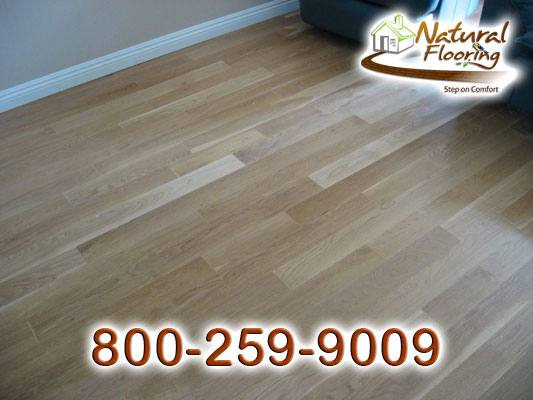 White Oak Smooth Wood Floor