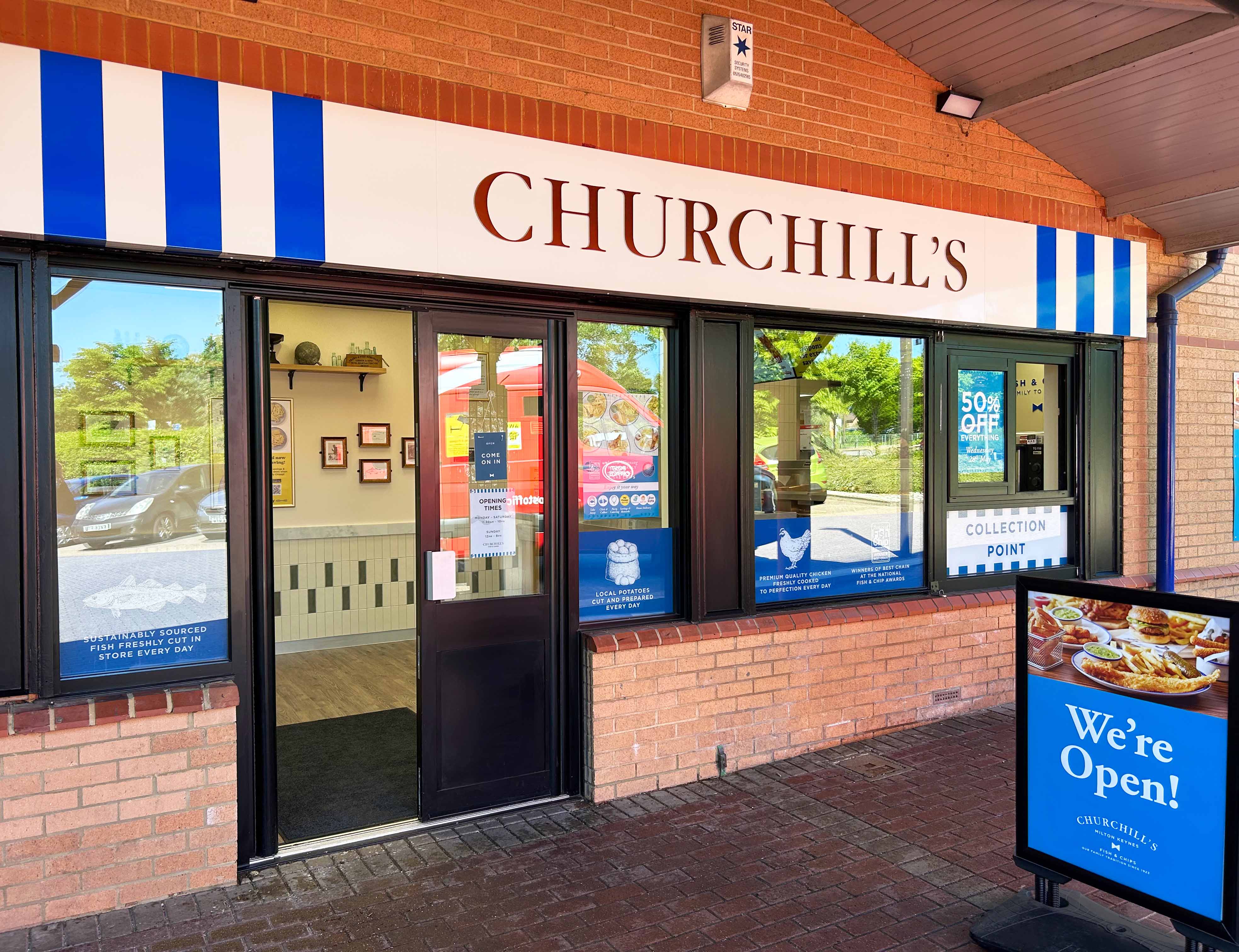 Images Churchill's Fish & Chips Milton Keynes