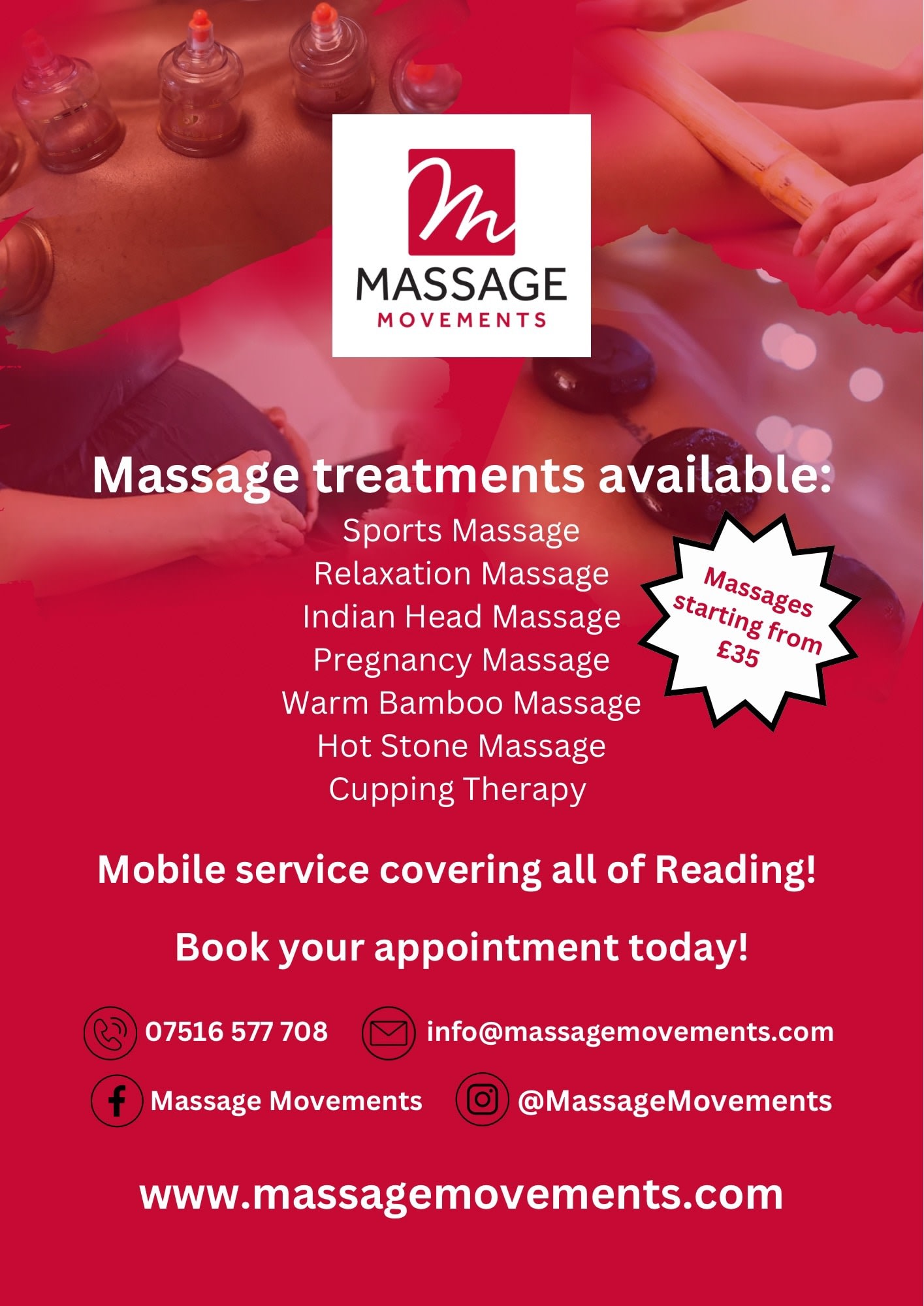 Massage Movements Ltd Reading 07516 577708