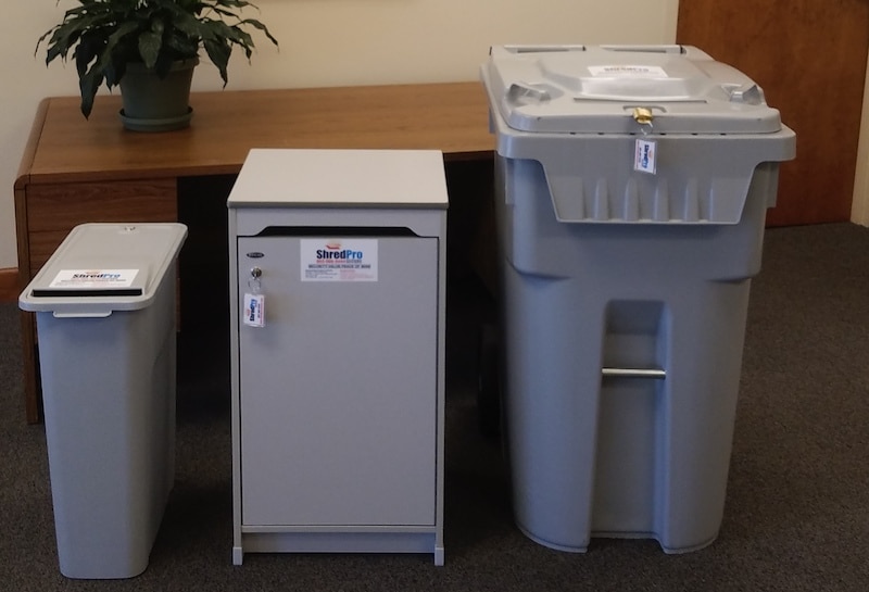 ShredPro Secure Shred Collection Containers