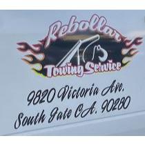 Rebollar Towing Logo