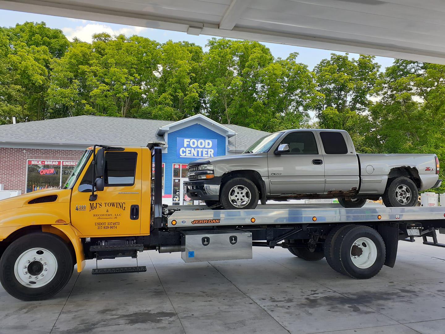 MJ'S Towing and Recovery LLC Logo