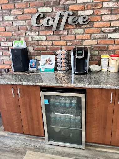 clearwater dental office refreshment area