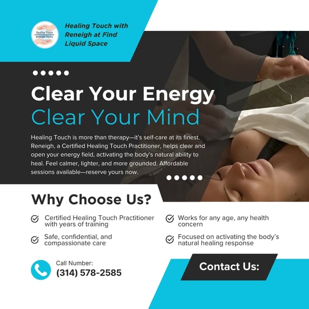 Images Healing Touch with Reneigh at Find Liquid Space