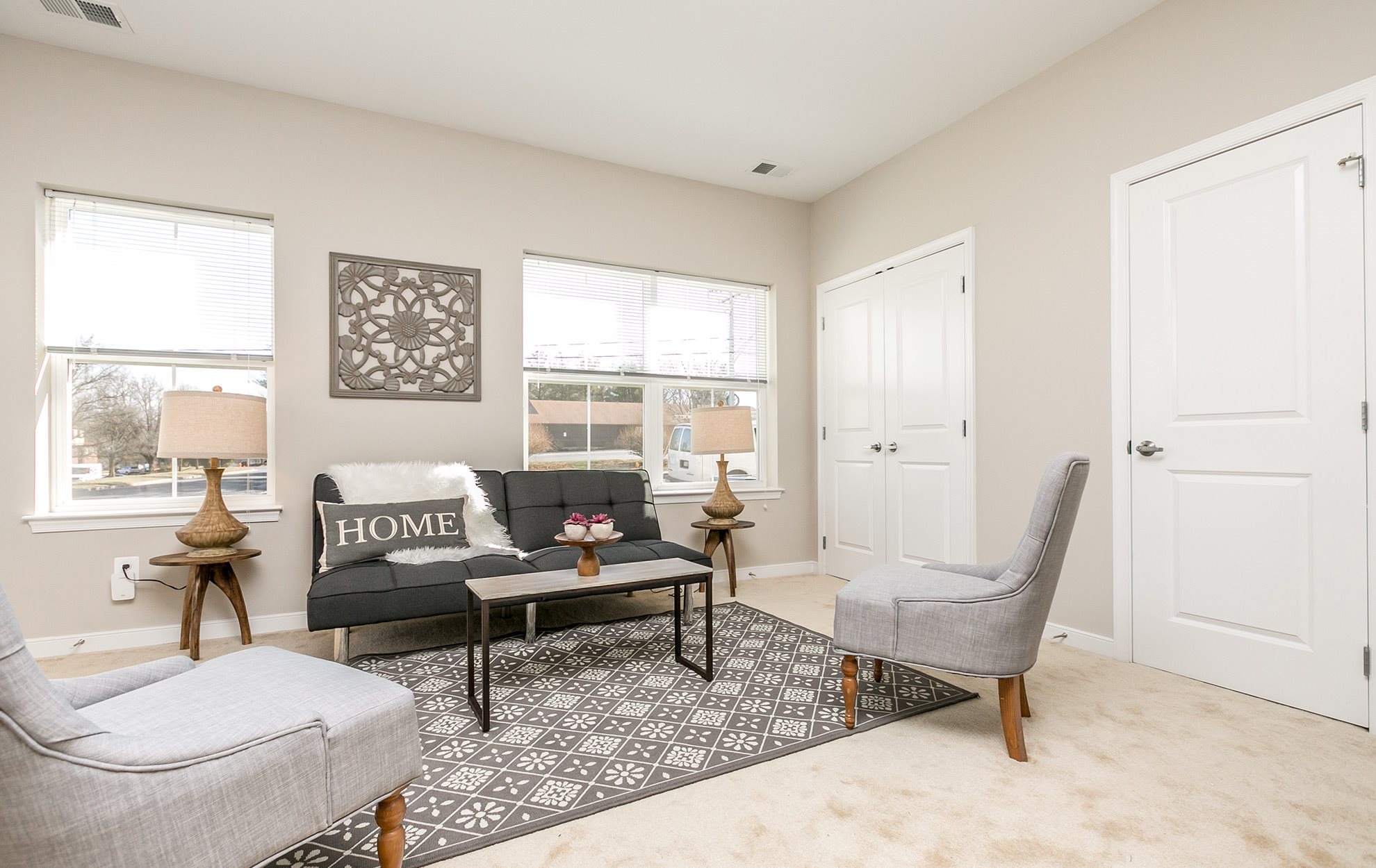 Living Room at Townes at Pine Orchard Apartments Townes at Pine Orchard Ellicott City (844)484-3557