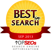 Best in Search Engine Optimization Award