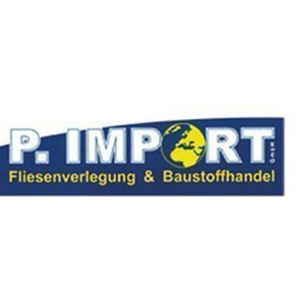 P - Import Fliesenverlegung u. Baustoffhandel GmbH Logo