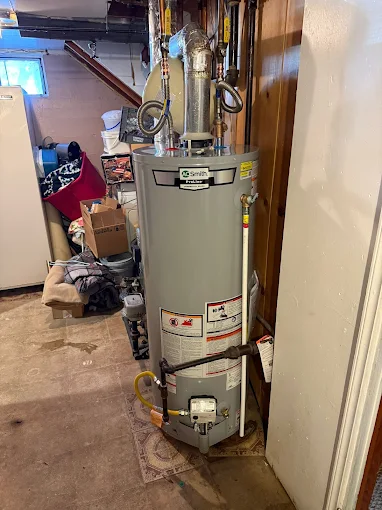 Westin Plumbing expert ensuring efficient water heater installation and maintenance.