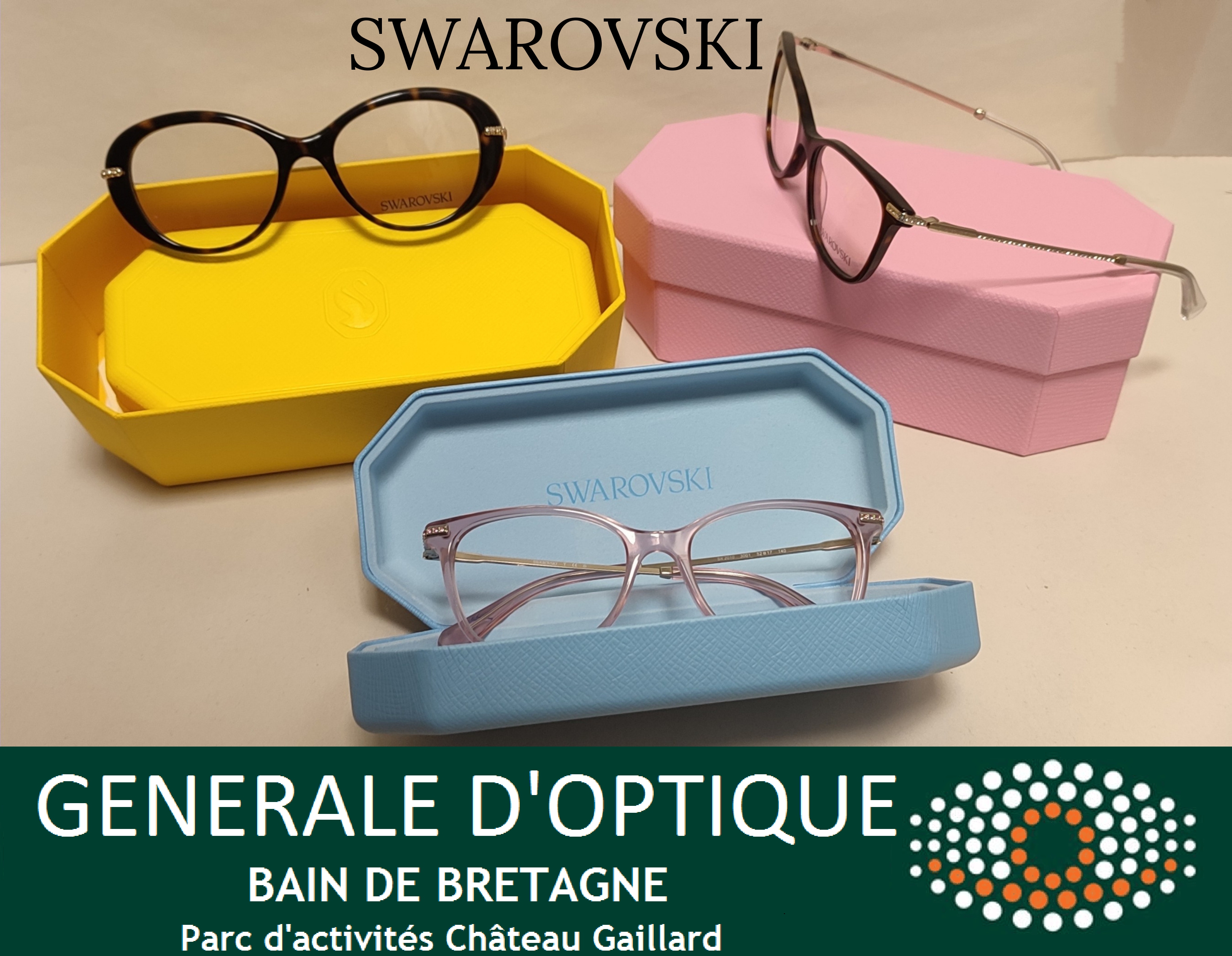 Entrez dans le monde fantastique de Swarovski et découvrez des lunettes qui feront tourner les têtes. Entrez dans le monde fantastique de Swarovski et découvrez des lunettes qui feront tourner les têtes.