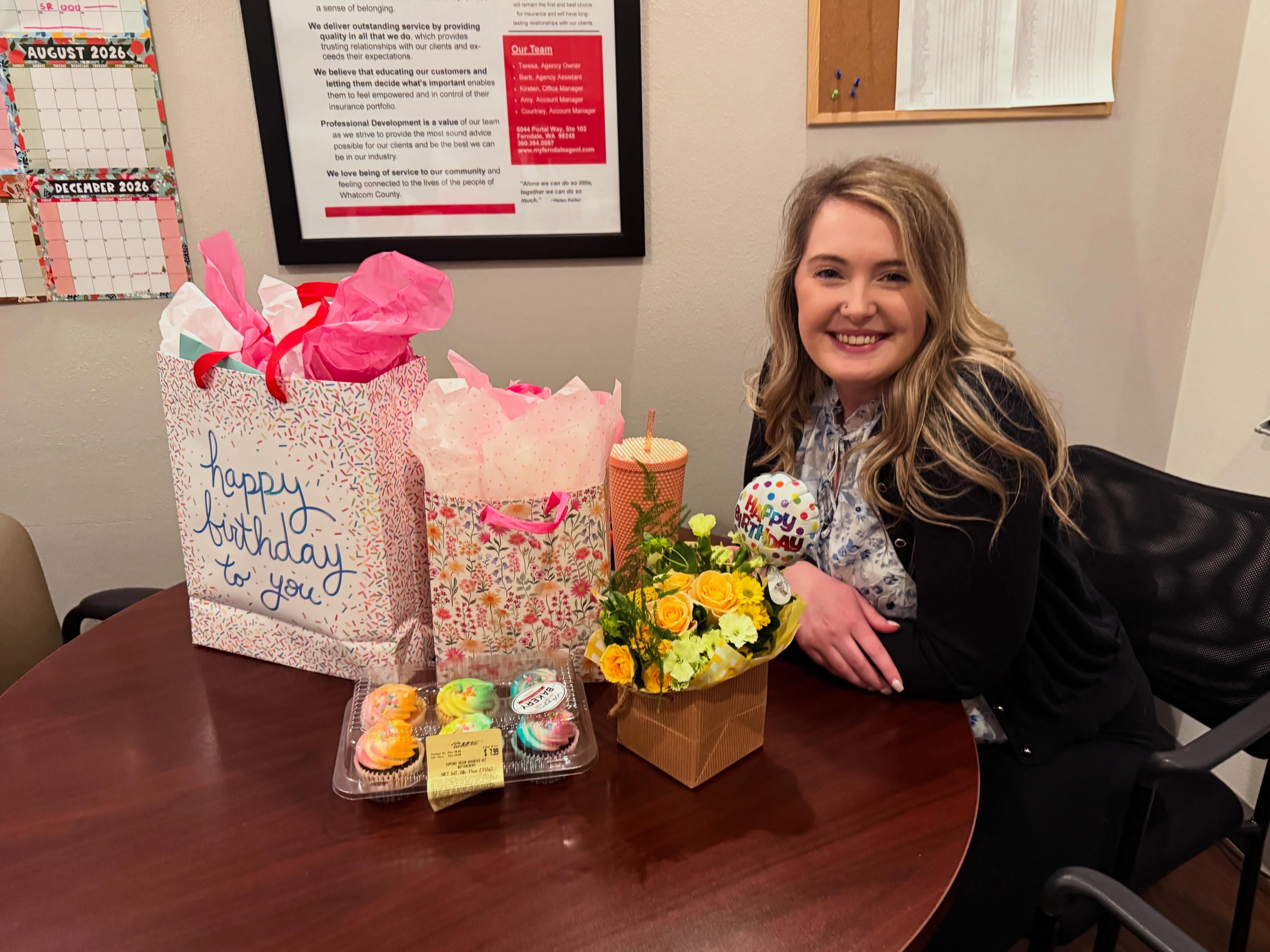 We celebrated Mickenzy's birthday last month! We hope she felt the birthday love!