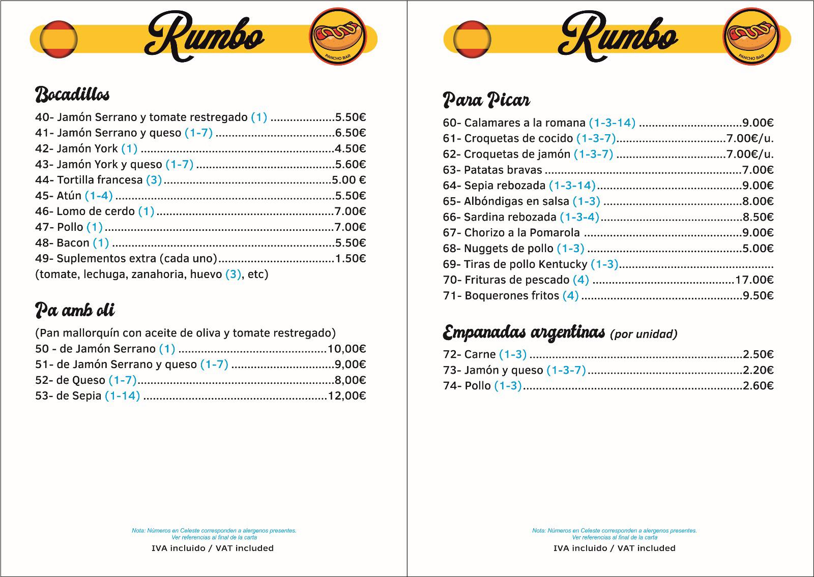 Images Rumbo Pancho Bar