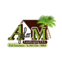 Aguilar M Landscaping Logo