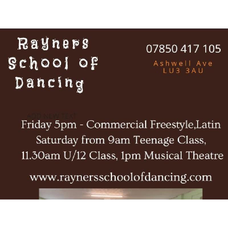 LOGO Rayners School of Dancing Luton 07850 417105