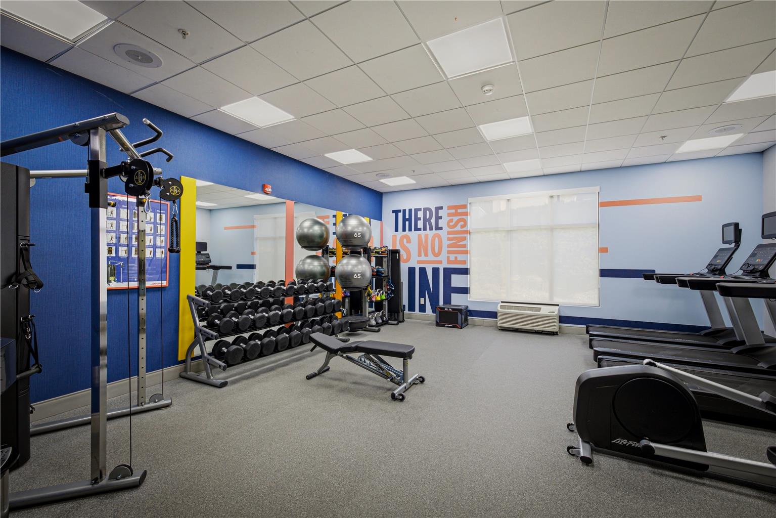Health club  fitness center  gym 