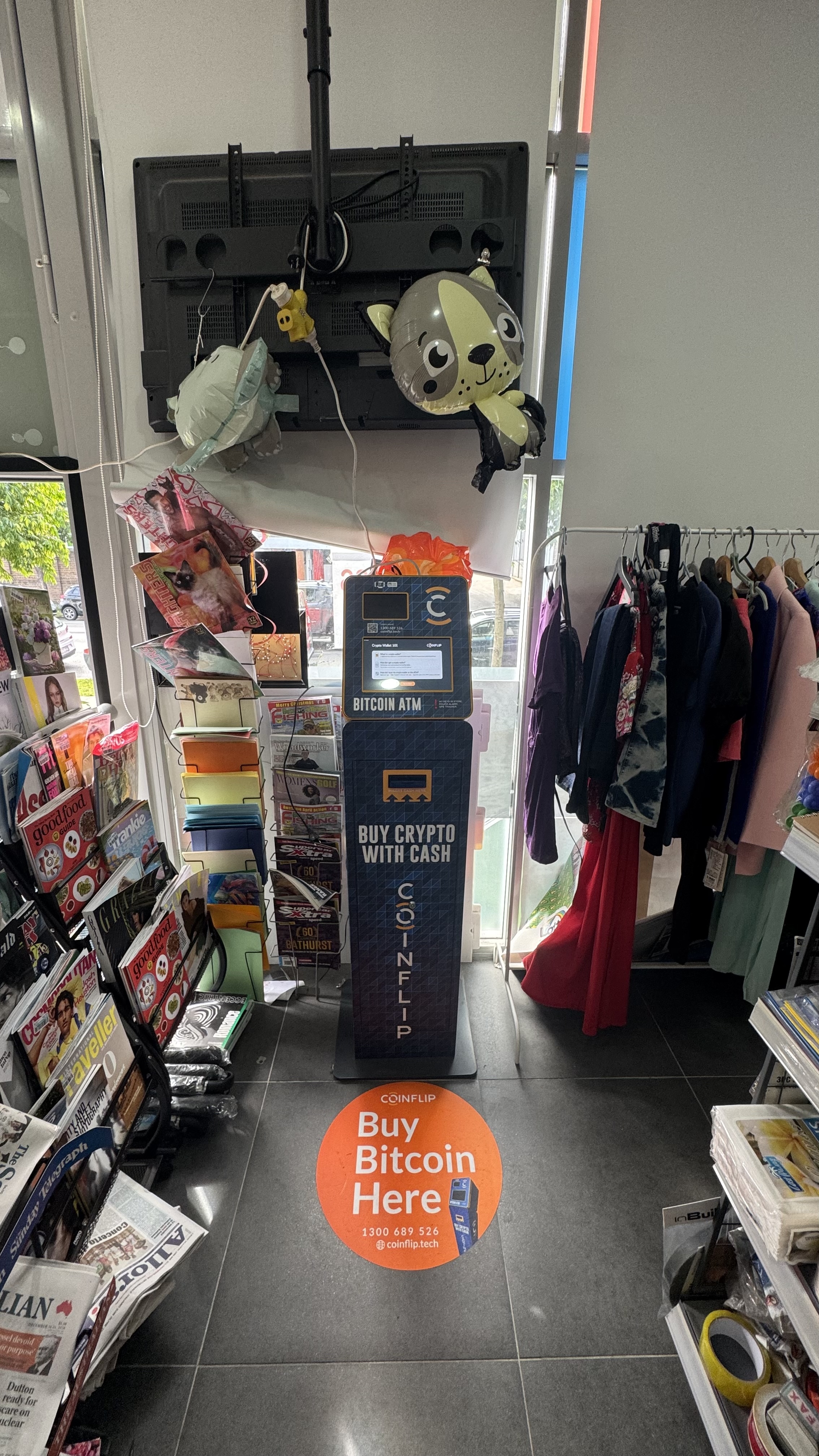 Images CoinFlip Bitcoin ATM - Business Centre Newsagency (Alexandria)