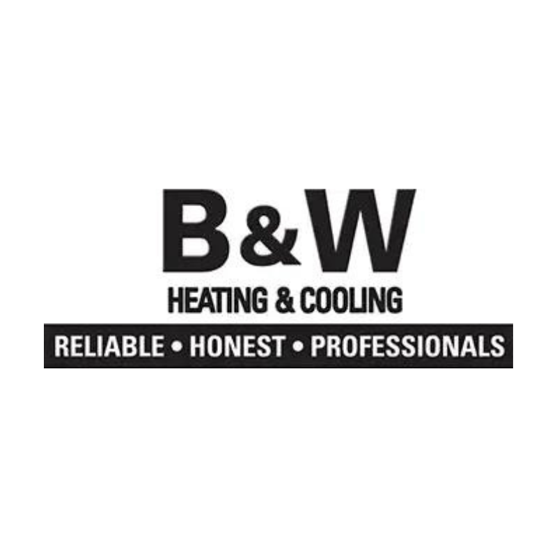 B & W Heating & Cooling Logo