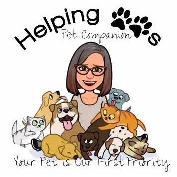 Helping Paws Pet Companion Logo