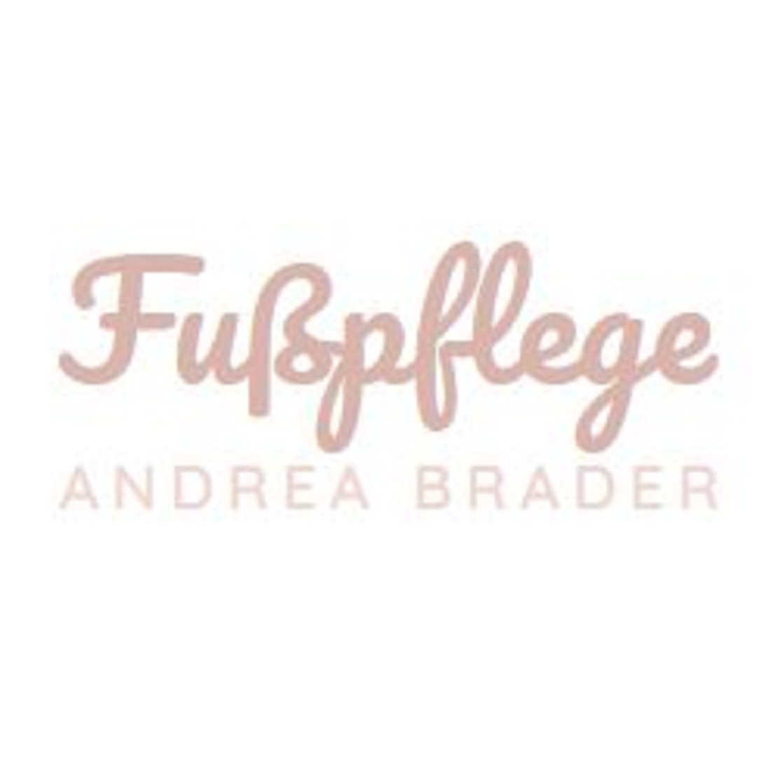 Fußpflege Andrea Brader Logo