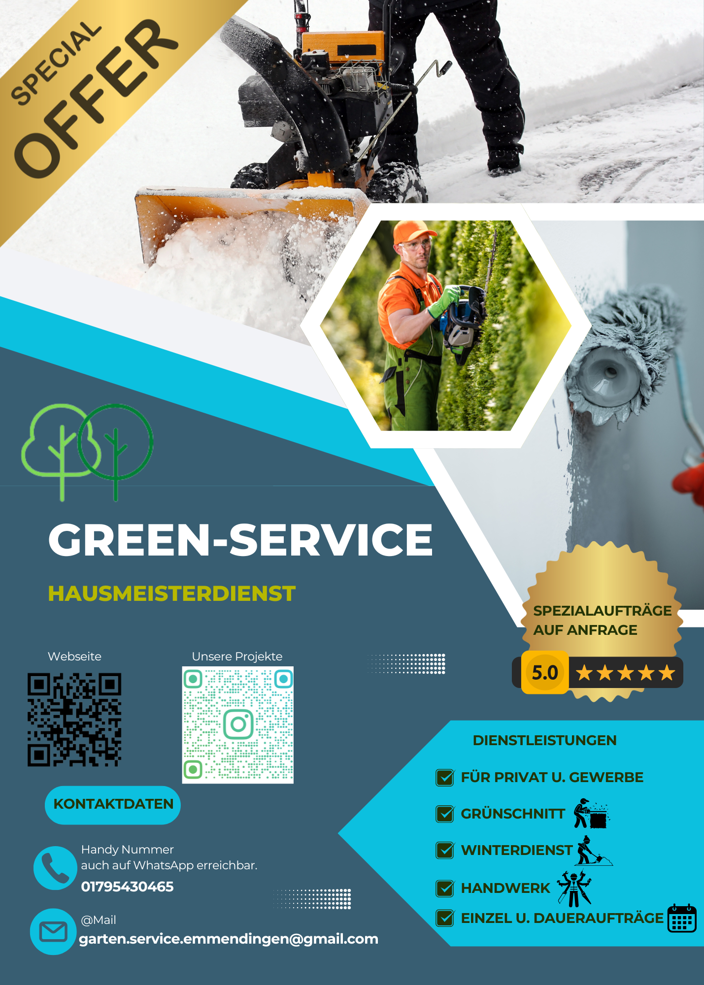 Green Service Hausmeisterdienst in Teningen - Logo