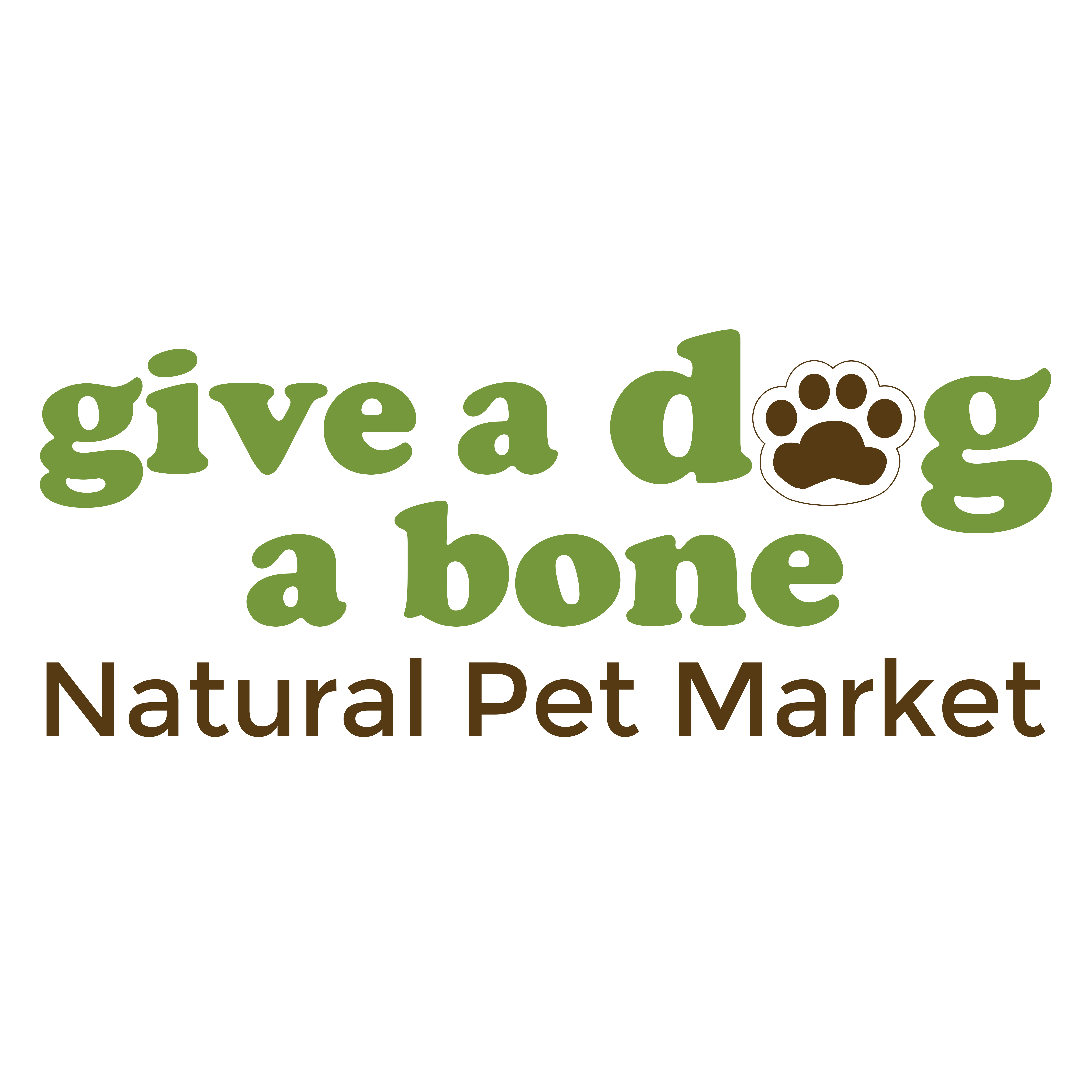 Give a Dog a Bone Logo