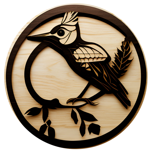 Der Holzvogel in Grevenbroich