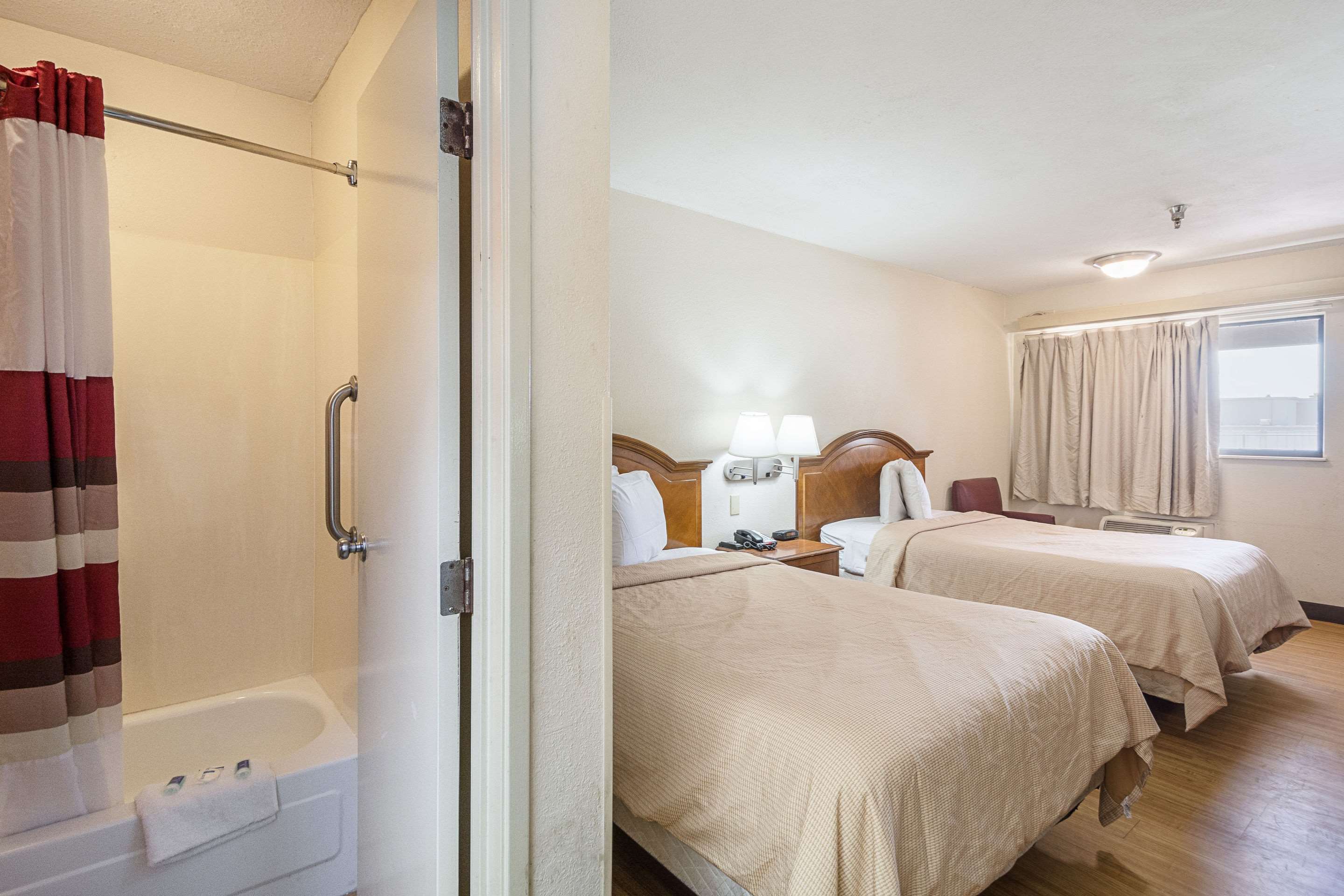 Guest room with two beds
