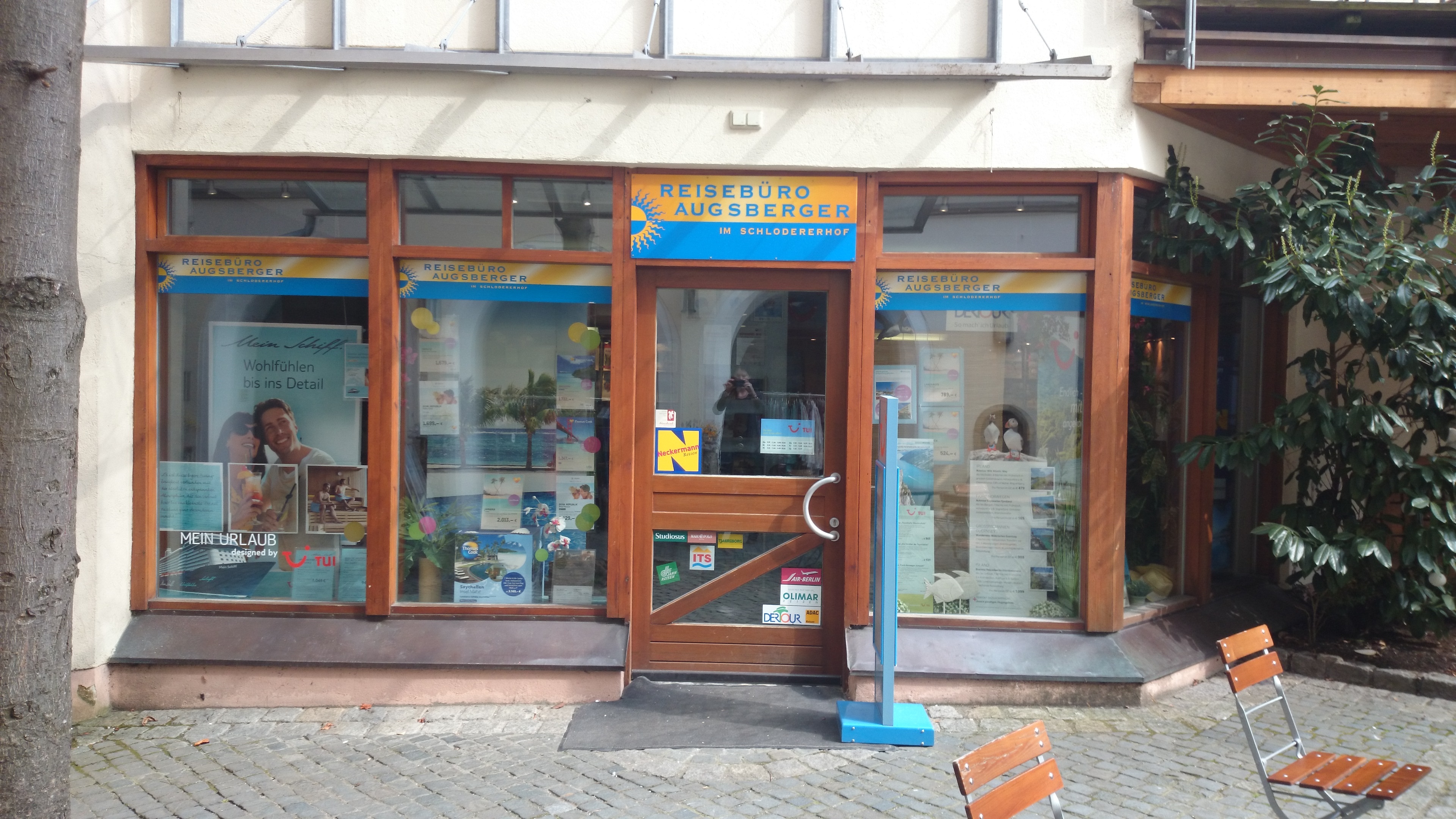 Reisebüro Augsberger, Rathausstraße 4 in Amberg