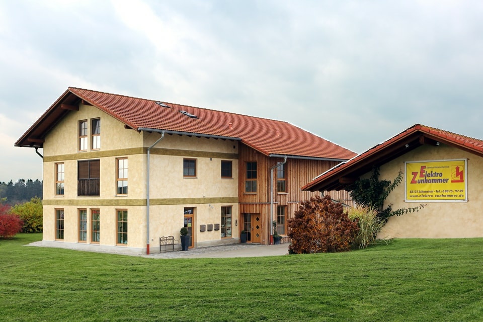 Elektro Zunhammer, Gewerbegebiet Achen 1 in Schonstett