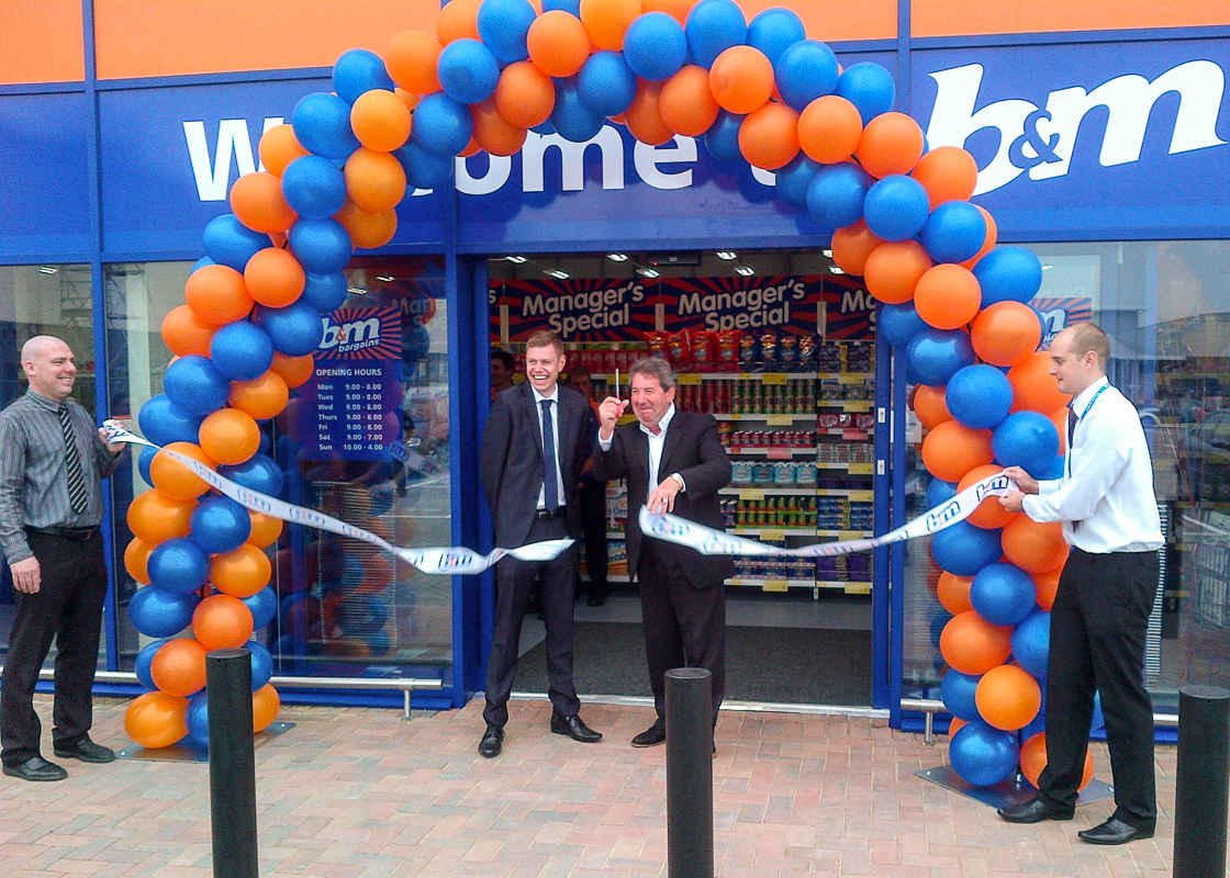 The Store has been opened by Gordon Henderson, MP for the isle of Sheppey.