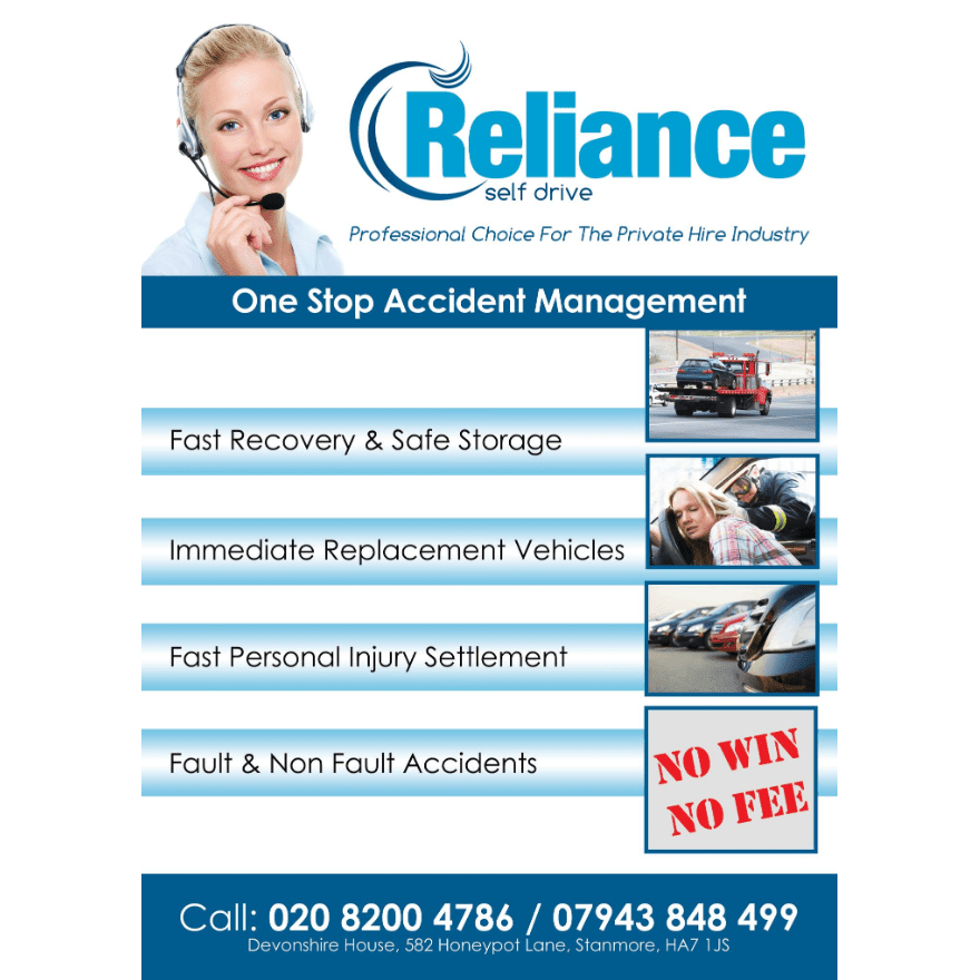 Reliance (GB) Ltd - Stanmore, London HA7 1NP - 020 3394 0084 | ShowMeLocal.com