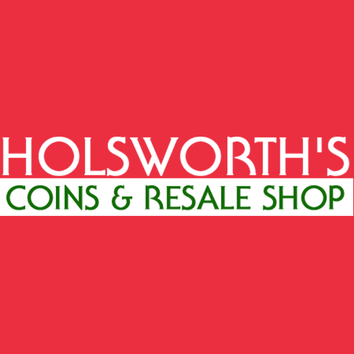 Holsworth's Coins & Resale Shop Logo