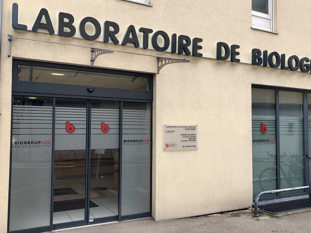 Images BIOGROUP - Laboratoire Sainte-Barbe