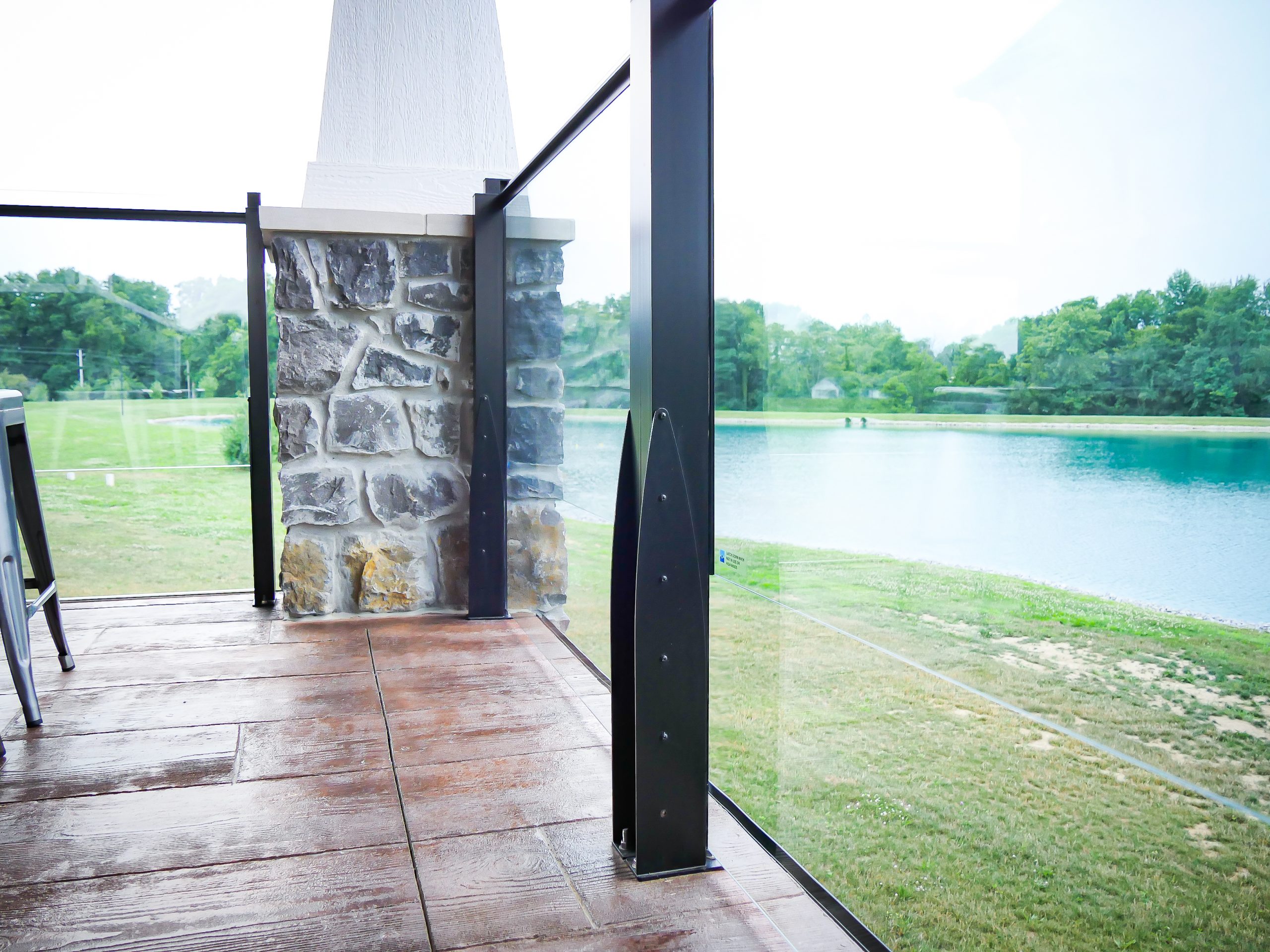 PanoraKinetic Retractable Wind Barriers | Stoett Outdoors | Retractable Glass Windows & Walls