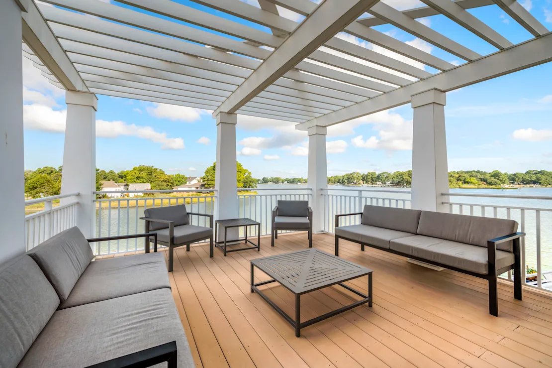 White Pergola