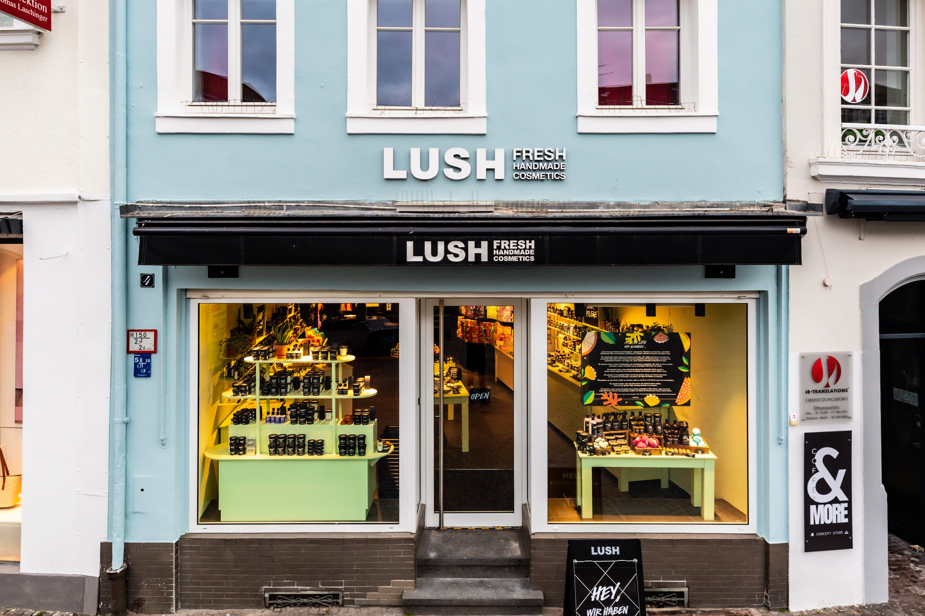 Bilder LUSH Cosmetics Saarbrücken