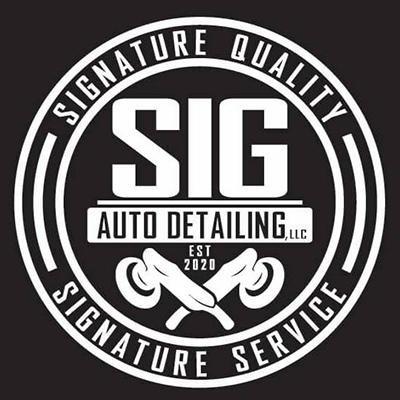 SIG Auto Detailing Logo