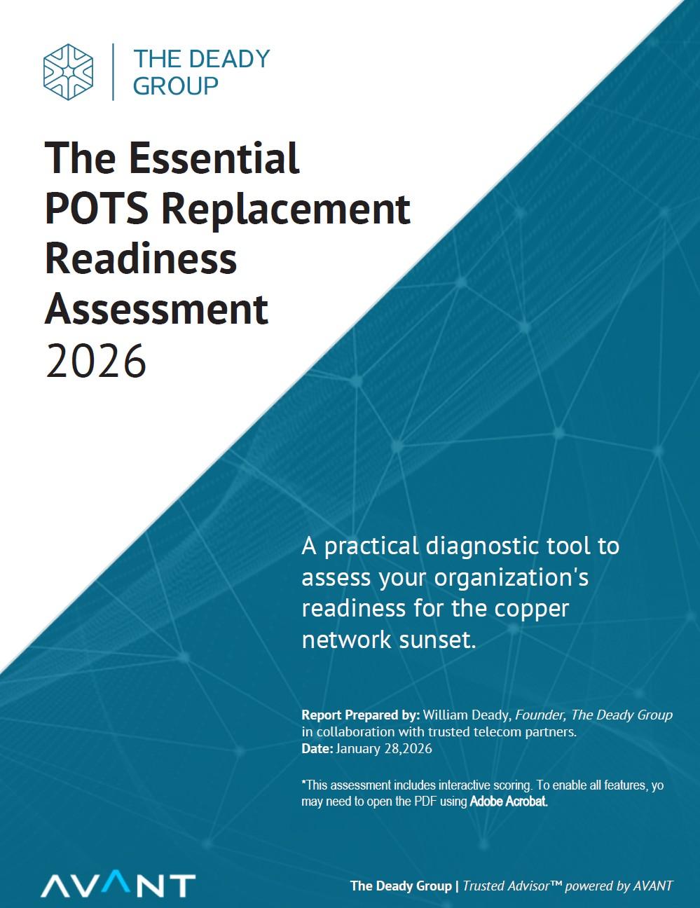 POTS Replacement Readiness Assessment Report