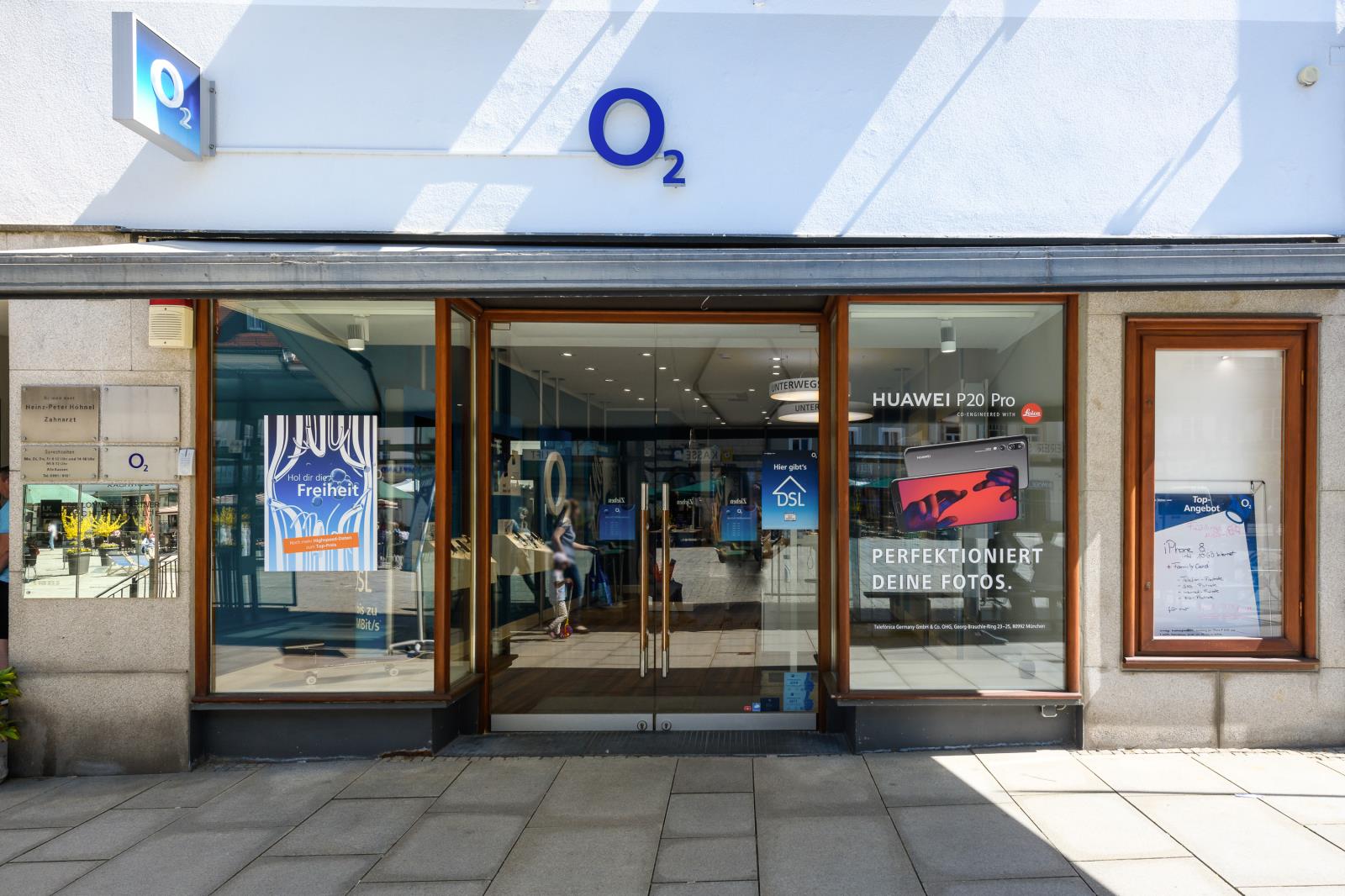 o2 Shop, Oberer Stadtplatz 10 in Deggendorf