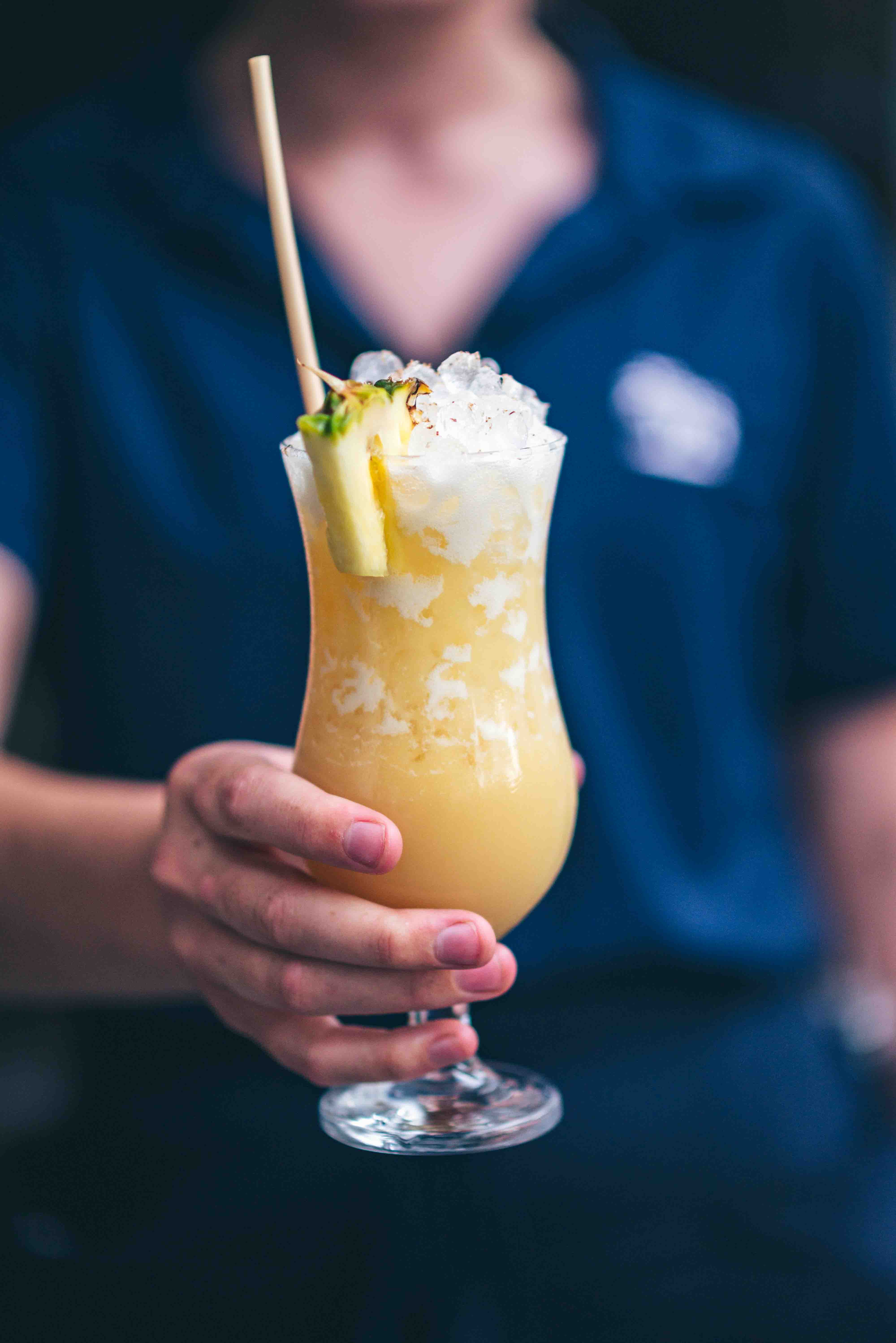 Rum, pineapple, coconut. Made specifically for you.