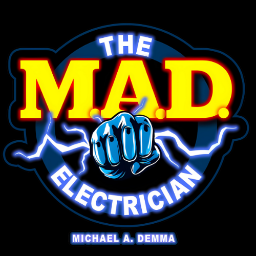 The MAD Electrician Logo