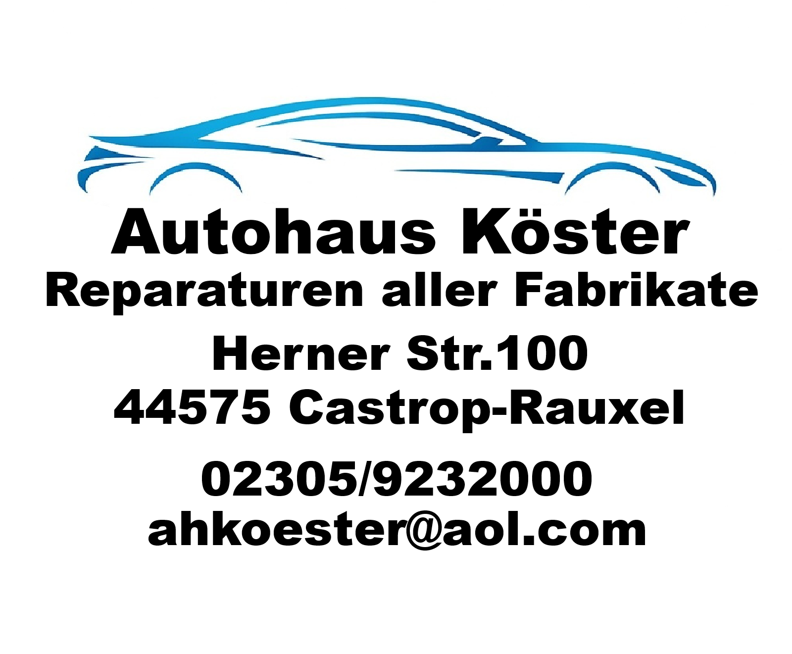 Autohaus Köster, Herner Straße 100 in Castrop-Rauxel