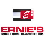 Ernie's Mobile Home Transport Logo