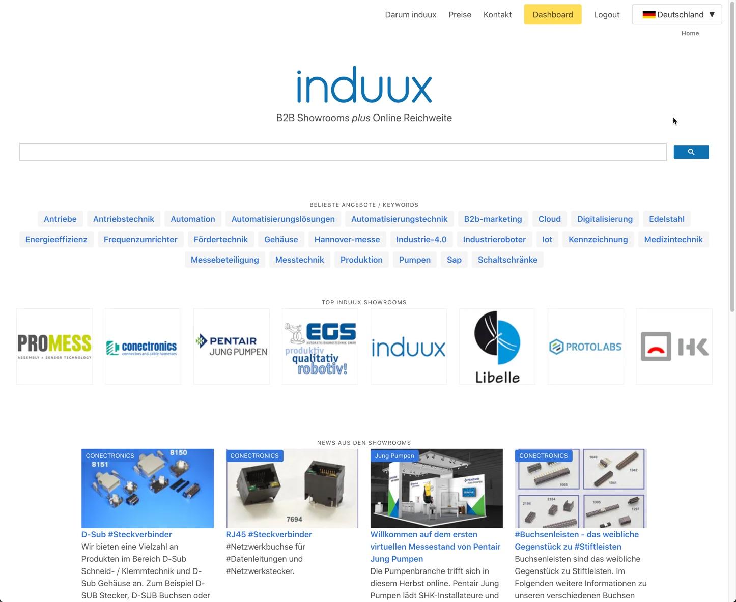 induux international, Gewerbestr. 36 in Stuttgart