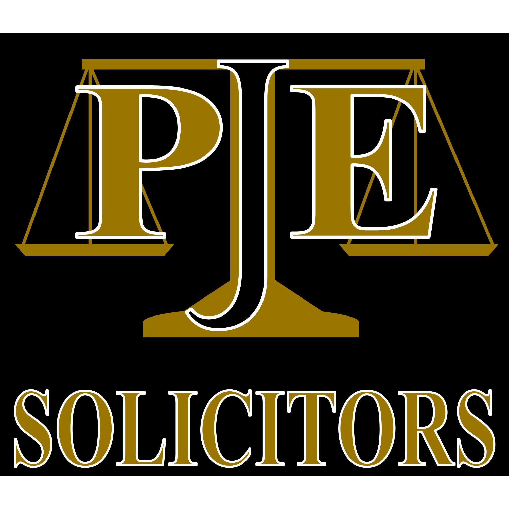 P J E Solicitors Logo