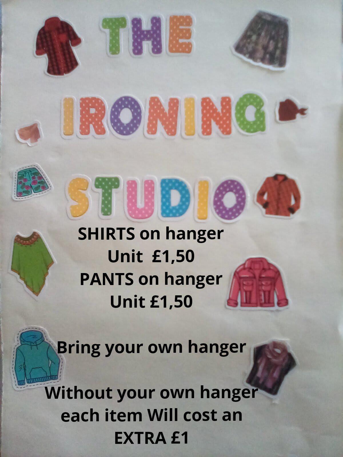 The Ironing Studio Chard 07733 966402