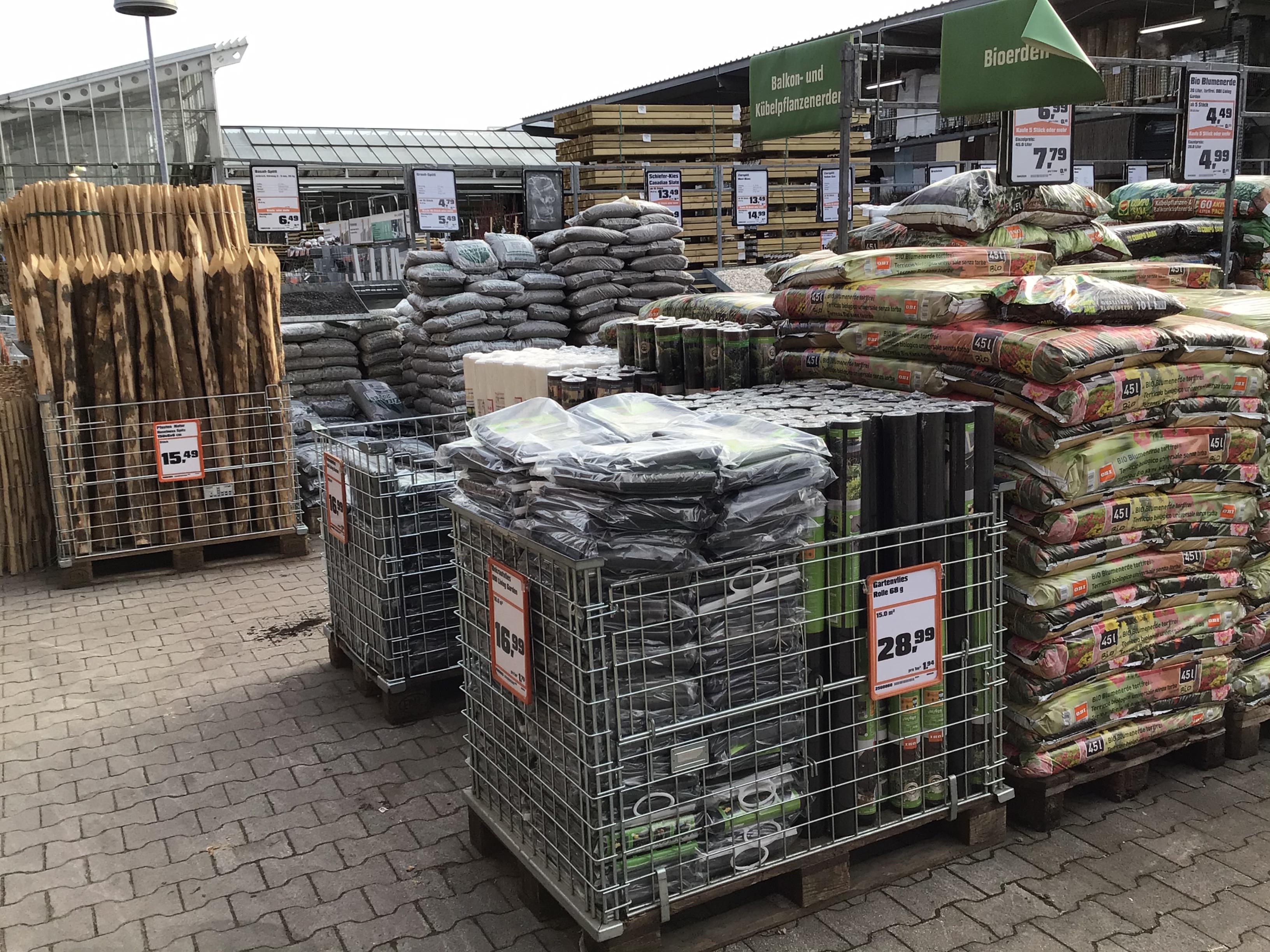 Öffnungszeiten OBI Gartencenter Velbert Metallstr. 15