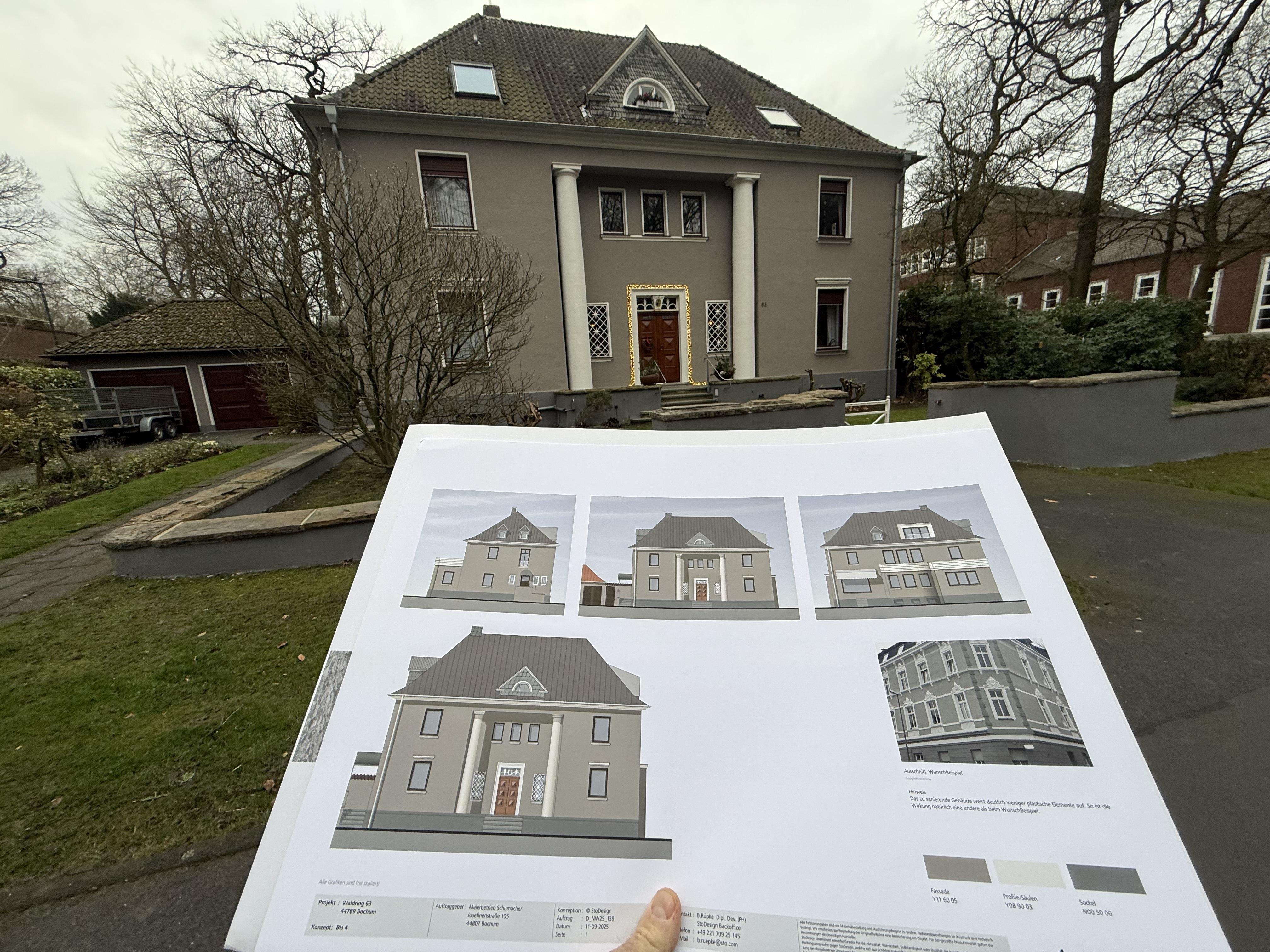 Malerbetrieb Schumacher Inh. Dirk Ohmenzetter e.K., Josephinenstr. 105 in Bochum