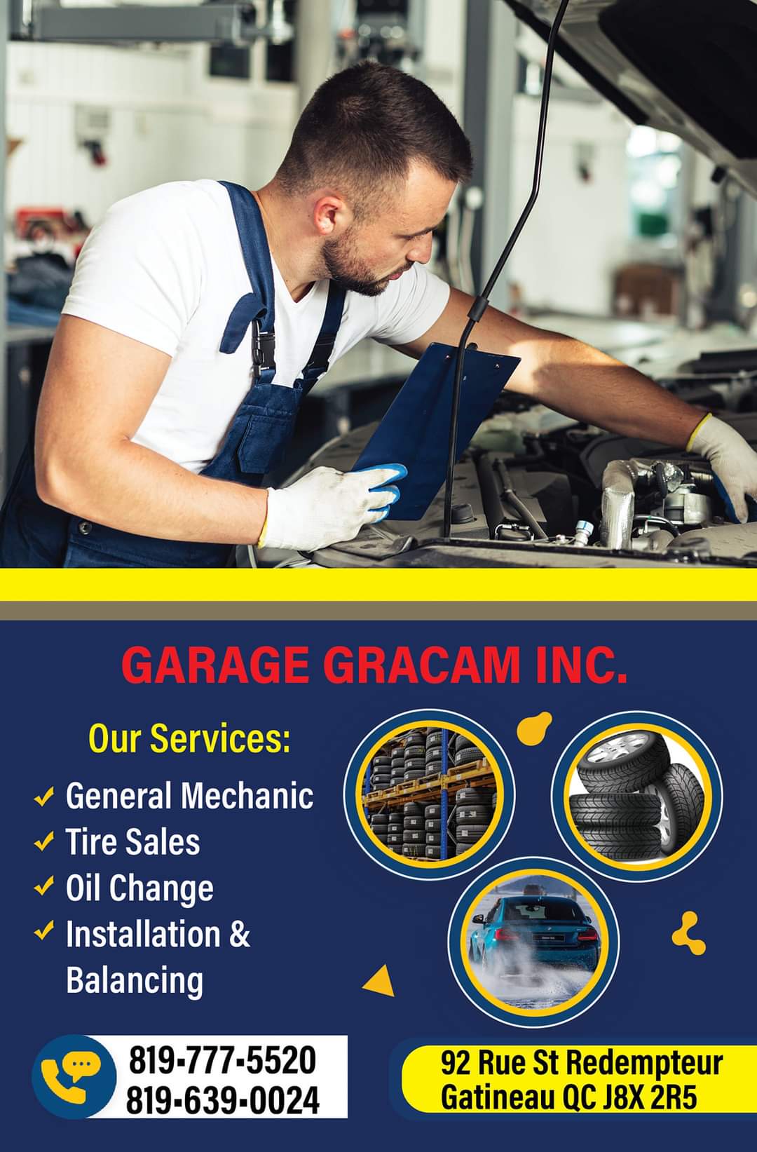 Images Garage Gracam - Garagiste - Mécanicien Hull